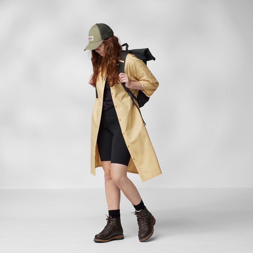 NWOT Fjällräven High Coast Shade Dress Navy Women’s L $135 Retail Gorpcore - Picture 2 of 11